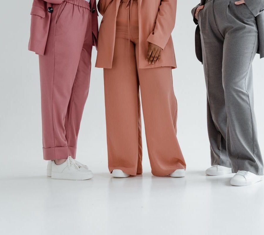 Elara Pleated Trousers — Look 2