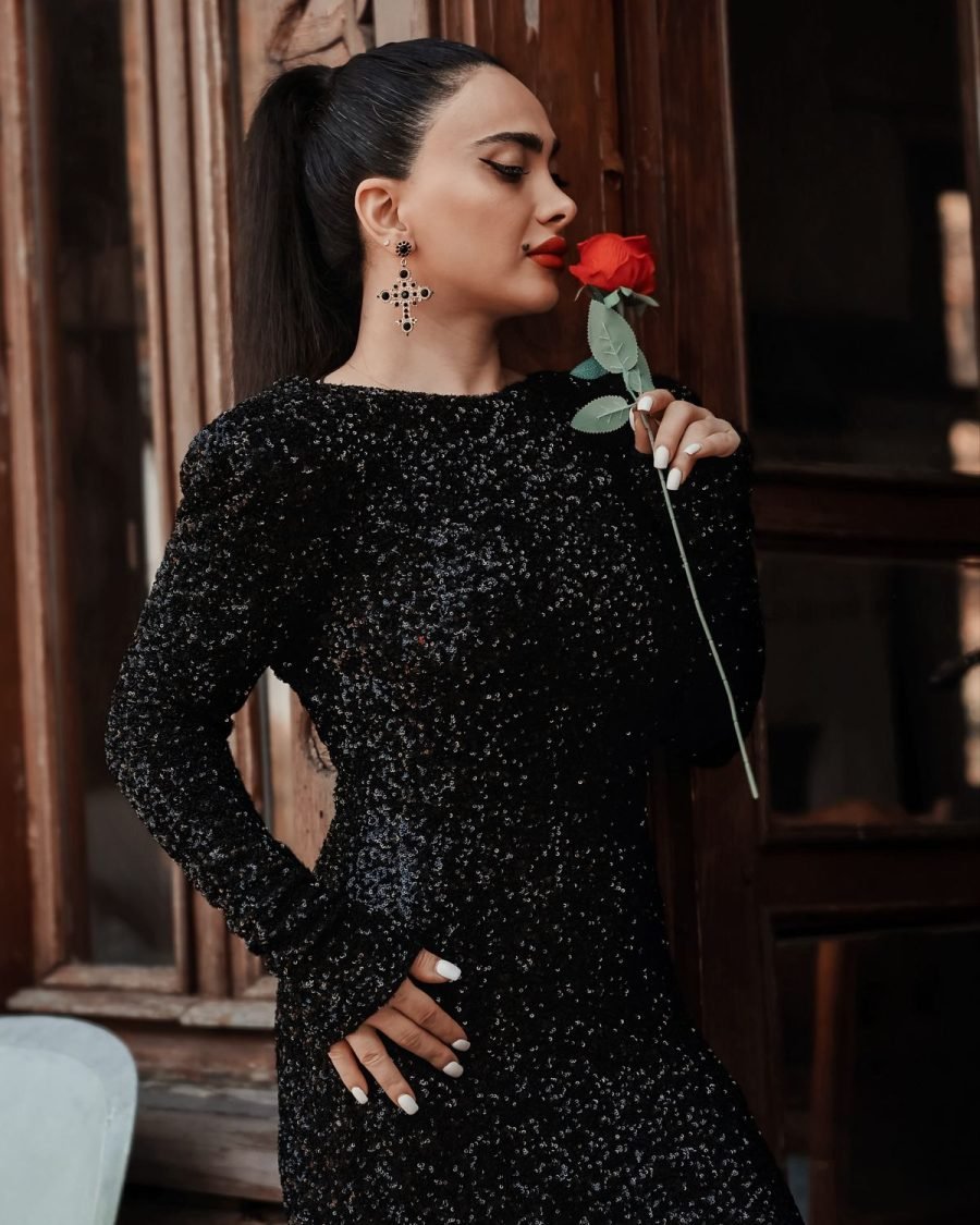 Serena Floral Wrap Dress — Look 2