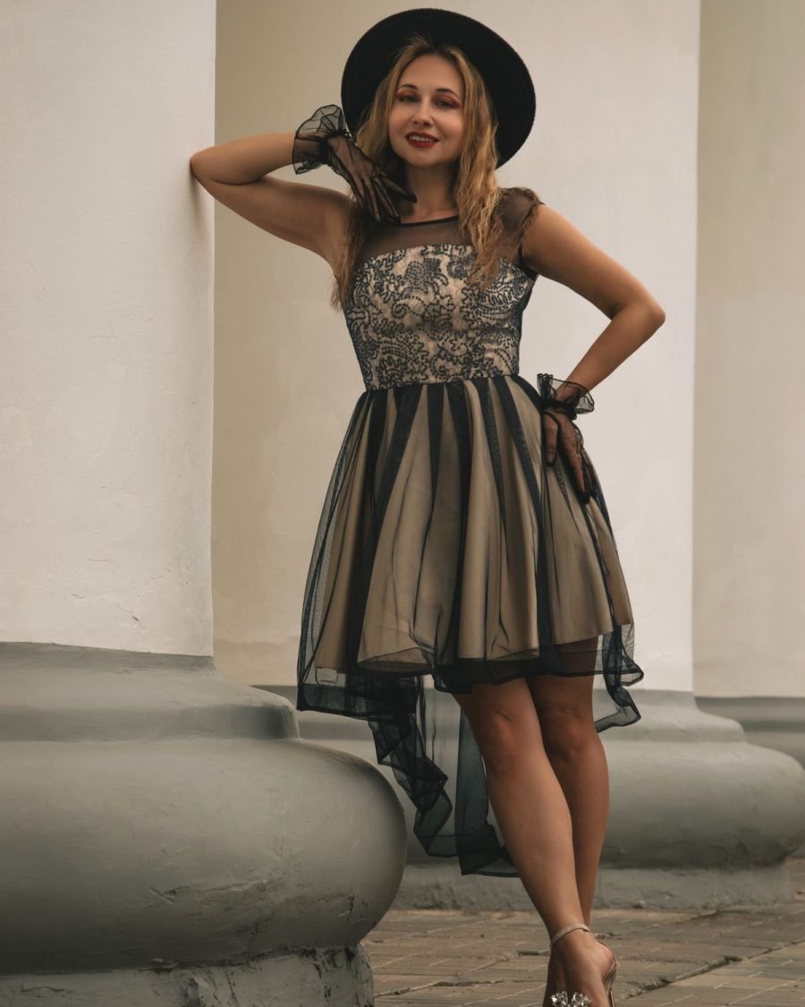 Luna Printed Maxi Dress — Look 2