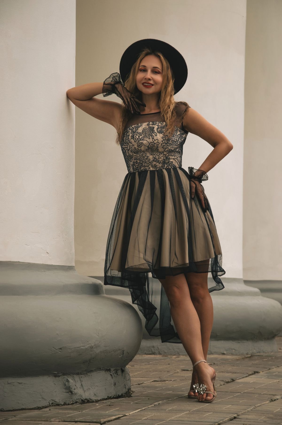 Luna Printed Maxi Dress — Look 2