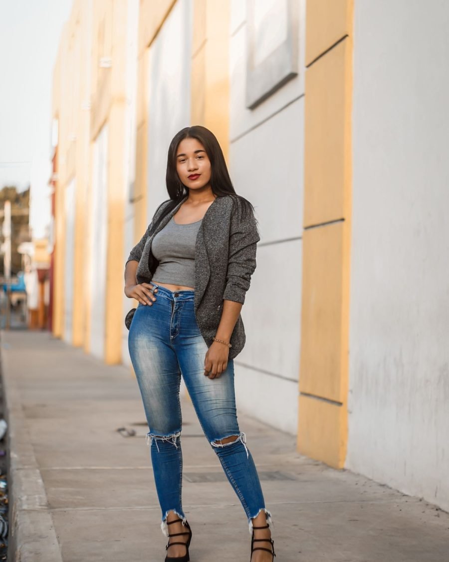 Nova High-Waist Denim — Look 2