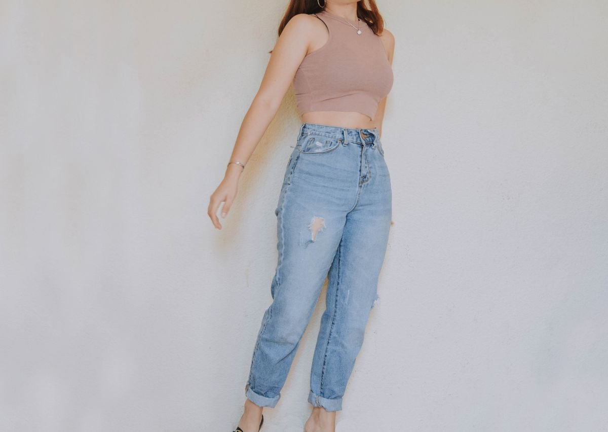 Nova High-Waist Denim — Look 3