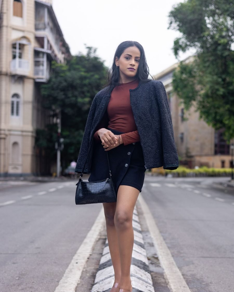 Coralie Wrap Skirt — Look 2