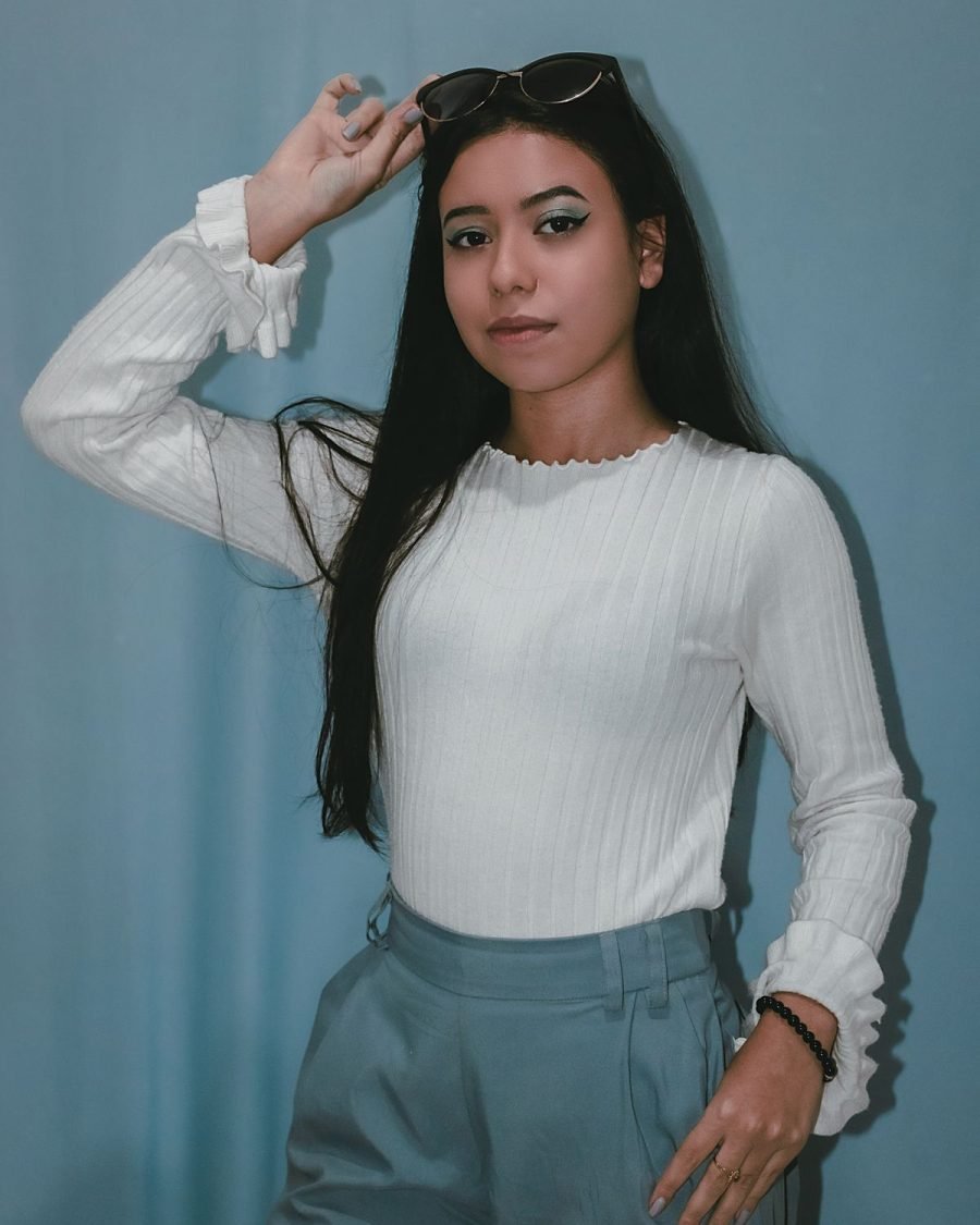 Isla Ribbed Top — Look 2
