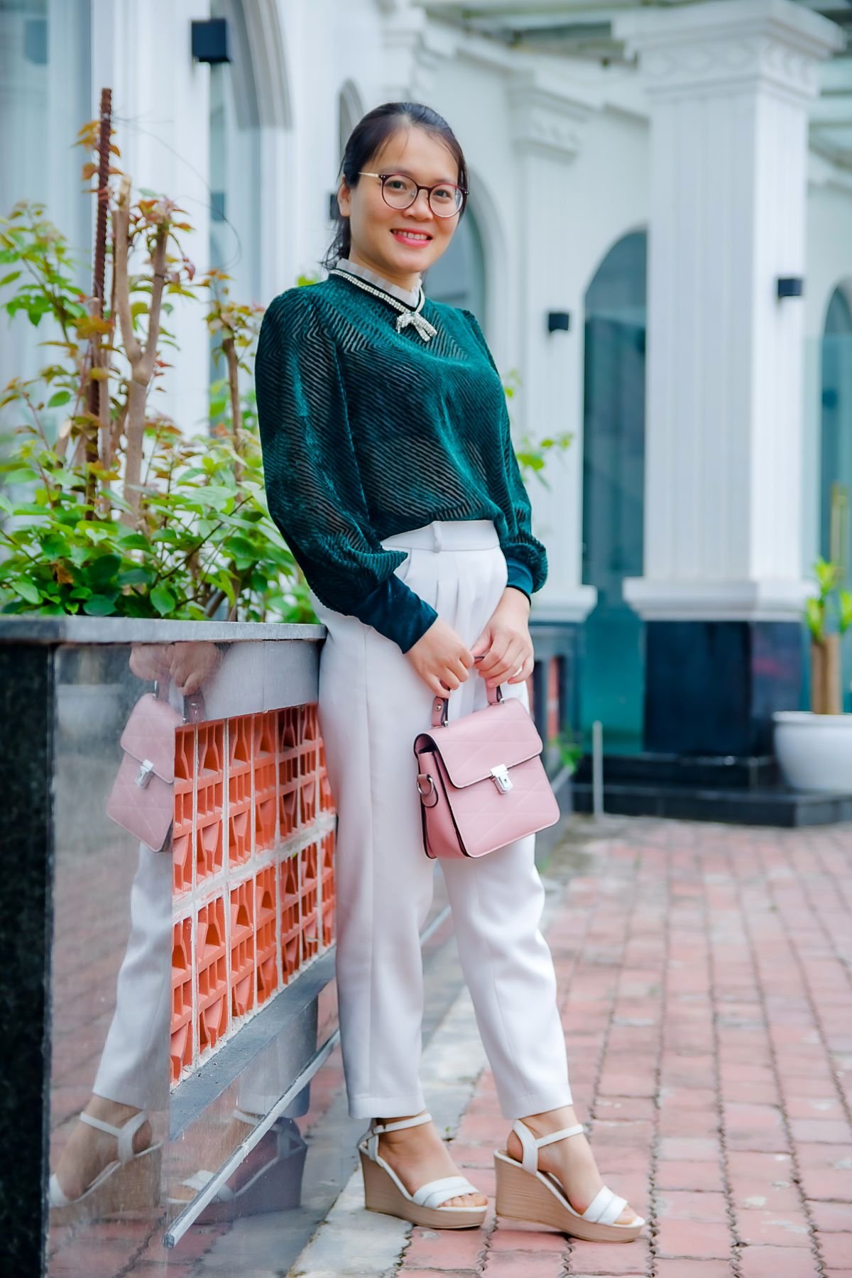 Isla Ribbed Top — Look 3